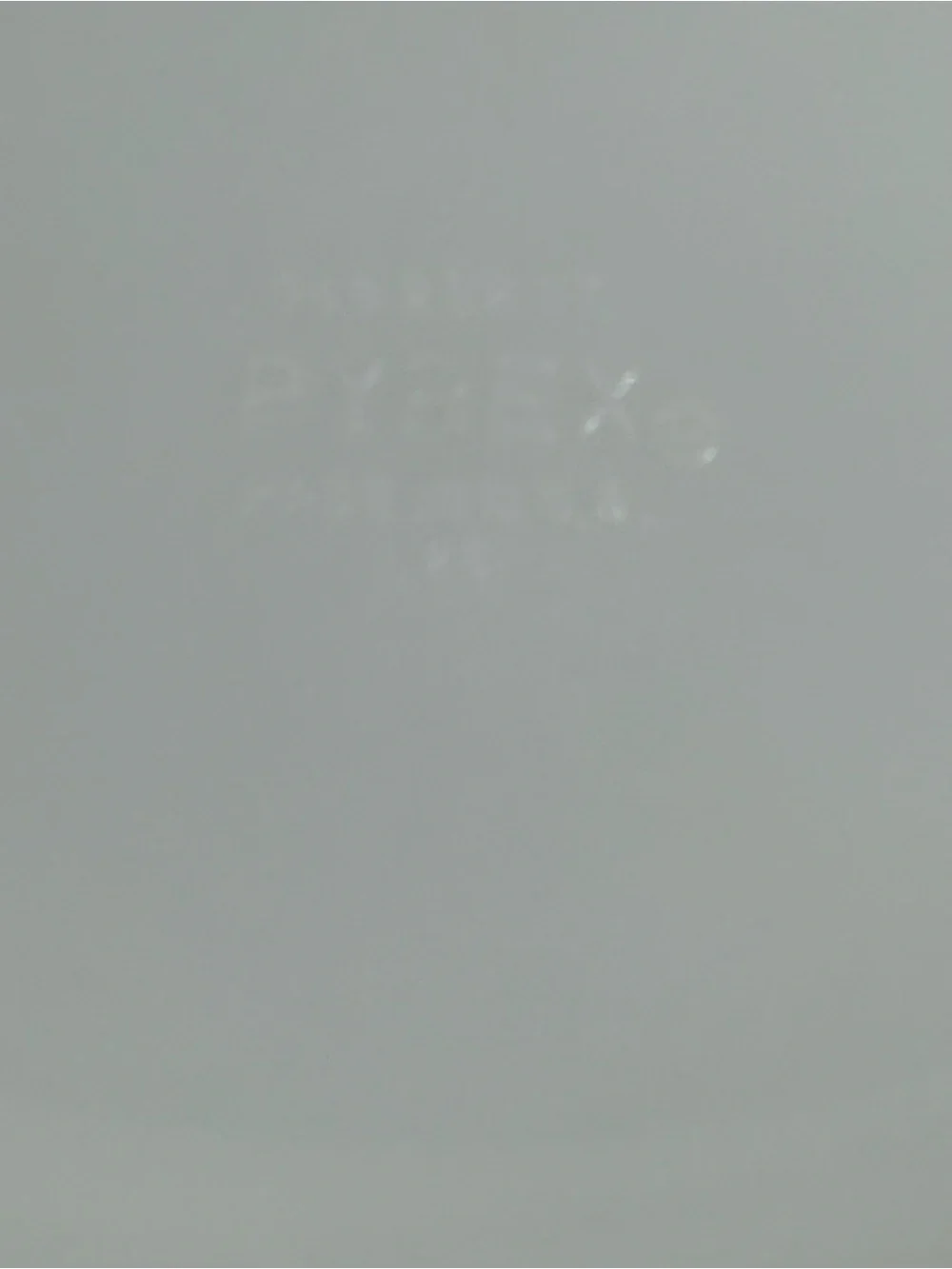 Pyrex Turquoise Snowflake Round Baking Dish